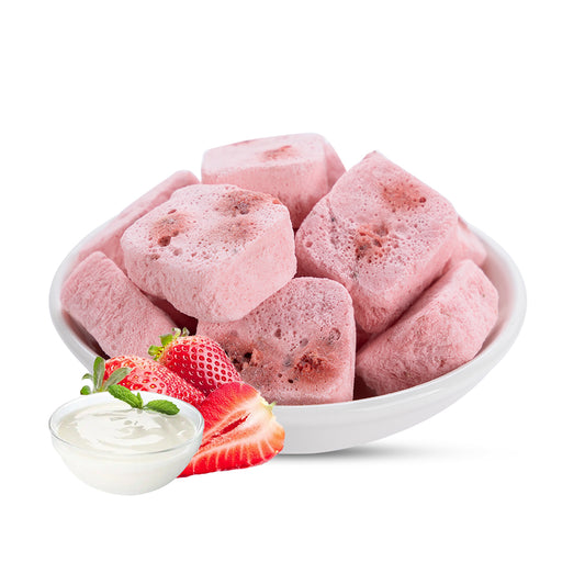 CONTAIN SUAGER Freeze Dried Yogurt Cubeг Strawberry flavor/1kg/10kg