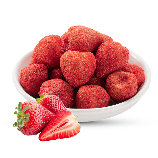 SUGAR-FREE Freeze Dried Strawberry Whole 10kg/ carton