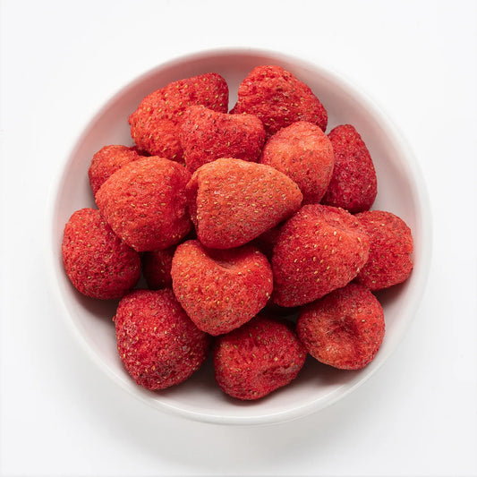 CONTAIN SUGAR Freeze Dried Strawberry Whole 10kg/ carton