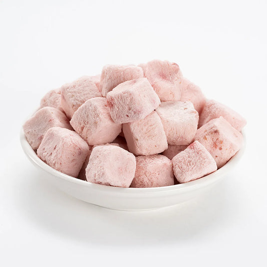 CONTAIN SUAGER Freeze Dried Yogurt Cubeг Strawberry flavor /1kg/10kg
