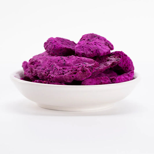 SUGAR-FREE Freeze Dried Dragon Fruit Slice 10kg/ carton