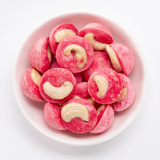 الفراولة المجففة بالتجميد مع الكاجو / 1 كجم / 10 كجم