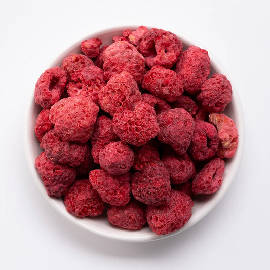 SUGAR-FREE Freeze Dried Raspberry Whole 8kg/ carton