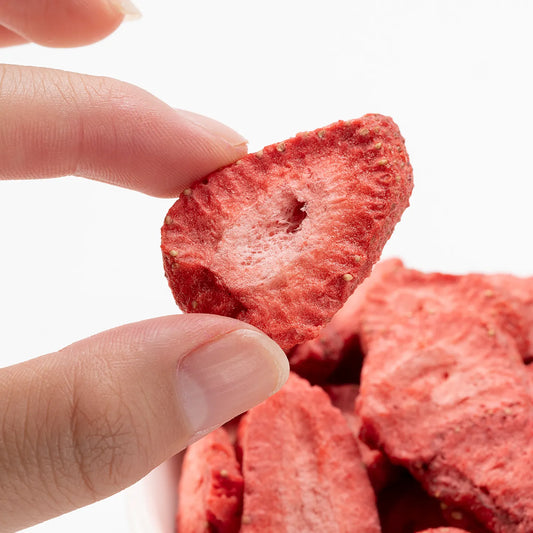 SUGAR-FREE Freeze Dried Strawberry Slice 10kg/ Carton
