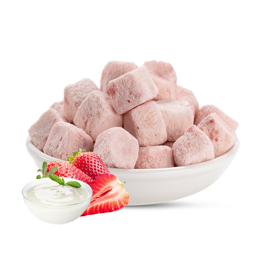 CONTAIN SUAGER Freeze Dried Yogurt Cubeг Strawberry flavor /1kg/10kg