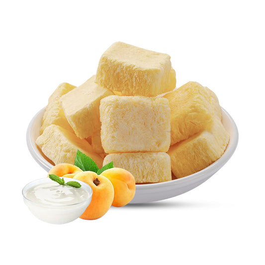 CONTAIN SUAGER Freeze Dried Yogurt Cubeг Yellow peach flavor/1kg/10kg