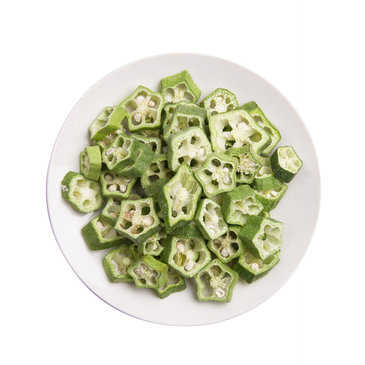 Freeze Dried Okra Slices/10kg