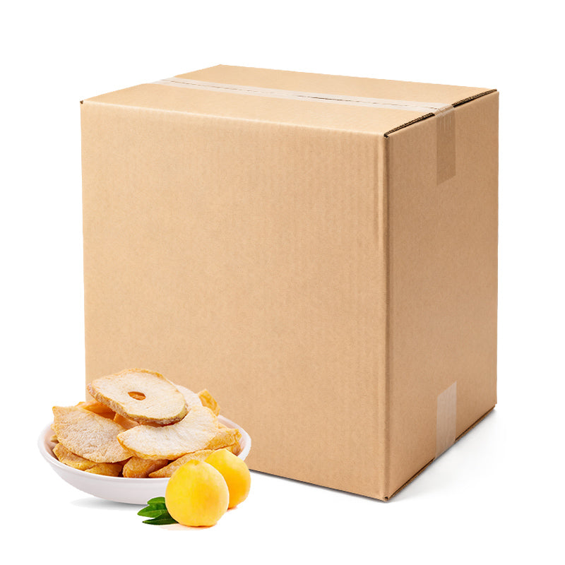 CONTAIN SUAGER Freeze Dried Yellow Peach Slice 10kg/ carton