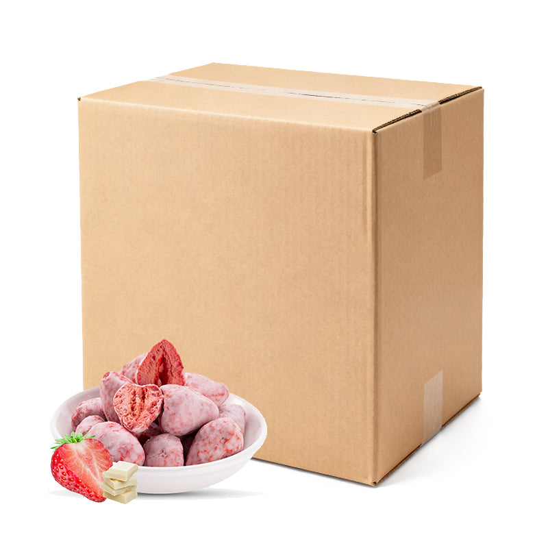CONTAIN SUAGER Freeze dried strawberry chocolate 10kg/ carton