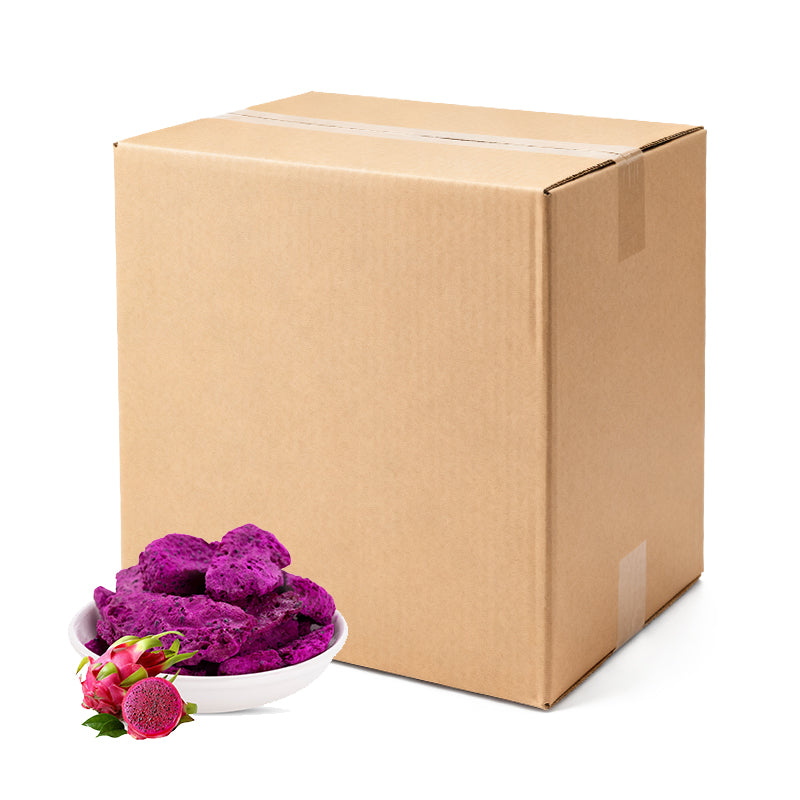 SUGAR-FREE Freeze Dried Dragon Fruit Slice 10kg/ carton