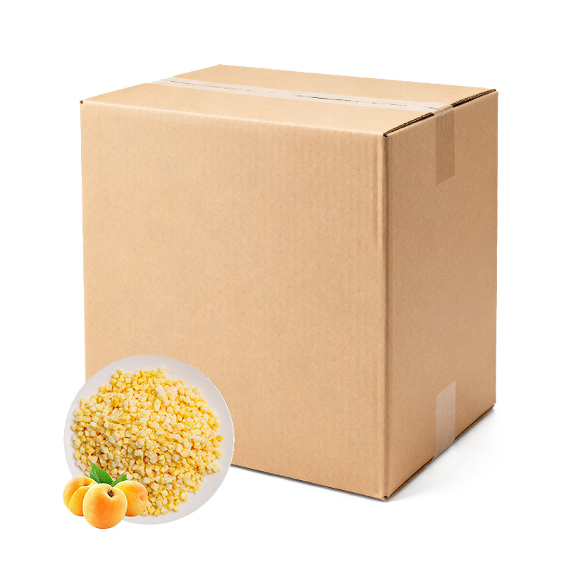 Freeze Dried Diced Yellow Peaches 10kg/ carton