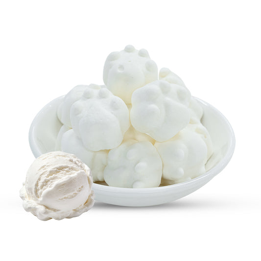 Freeze-dried Milk Ice Cream - Cat Paw Shape 10kg/ carton