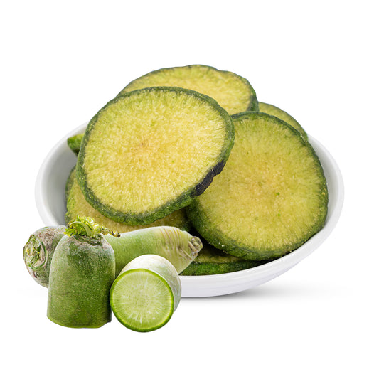 Vacuum Fried Green Radish/50 kg/100 kg