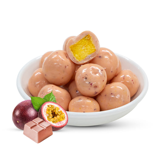 Freeze-Dried Passion Fruit with Rose Chocolate 10kg/ carton