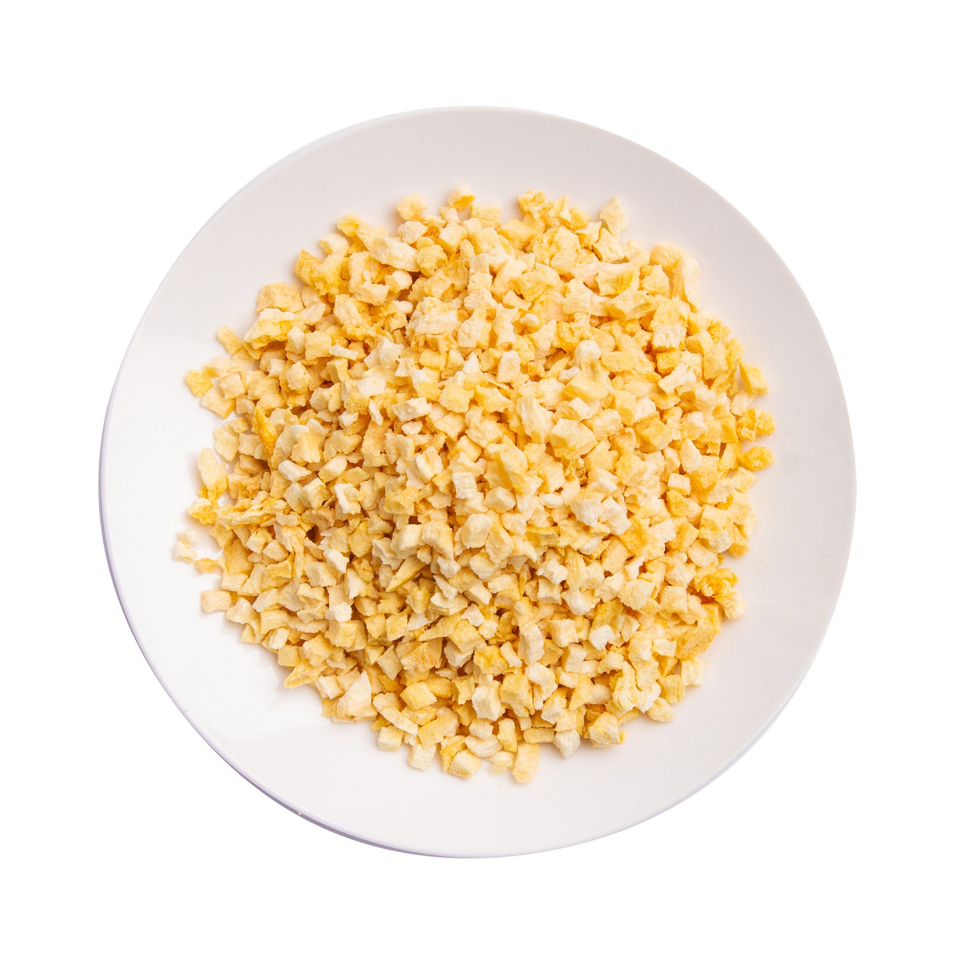 Freeze-dried Pineapple and Apples Fragments /10 Kg