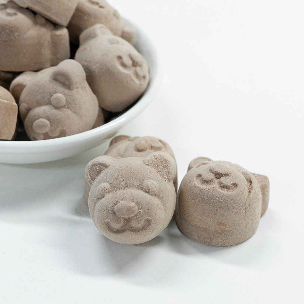 Freeze-dried Chocolate Ice Cream - Bear Head Shape 10kg/ carton