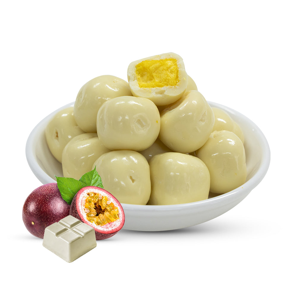 Freeze-Dried Passion Fruit with White Chocolate 10kg/ carton