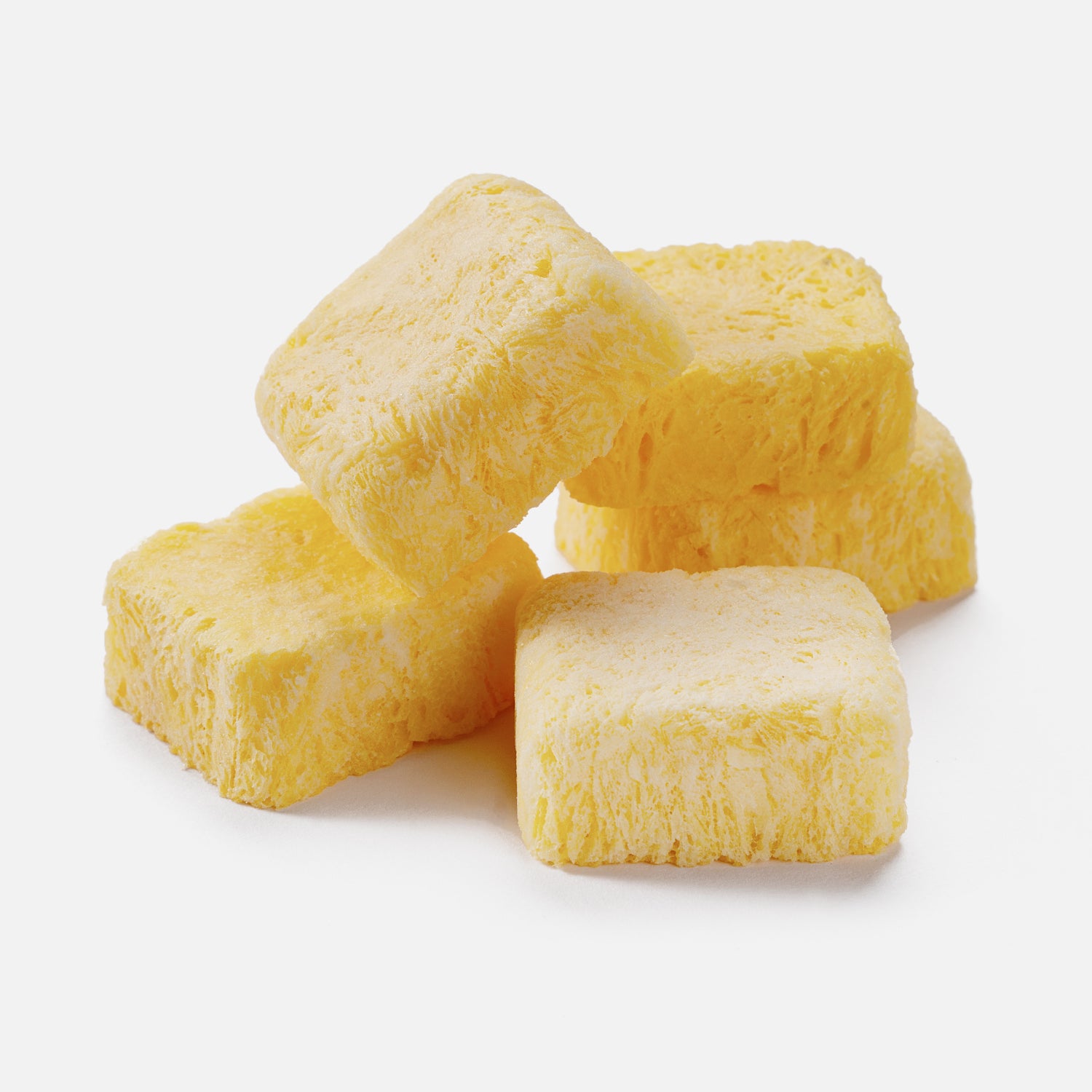 CONTAIN SUAGER Freeze Dried Yogurt Cubeг Yellow peach flavor/1kg/10kg