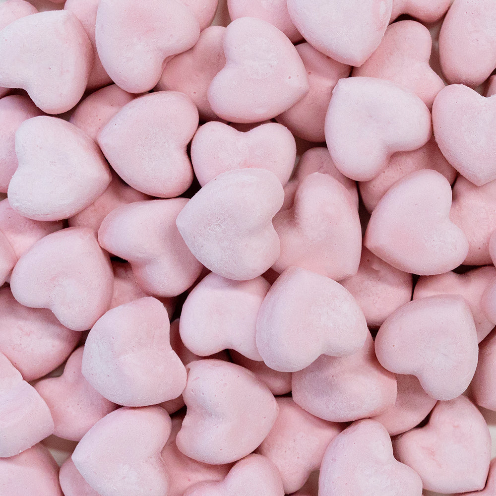 Freeze-dried Strawberry Ice Cream - Heart Shape 10kg/ carton
