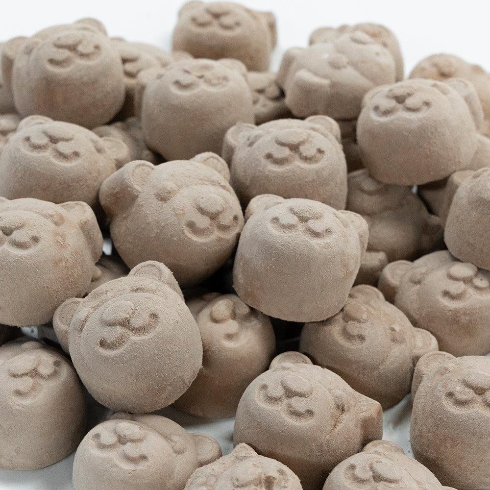 Freeze-dried Chocolate Ice Cream - Bear Head Shape 10kg/ carton