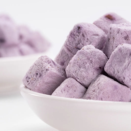 CONTAIN SUAGER Freeze Dried Yogurt Cubeг Blueberry flavor/1kg/10kg