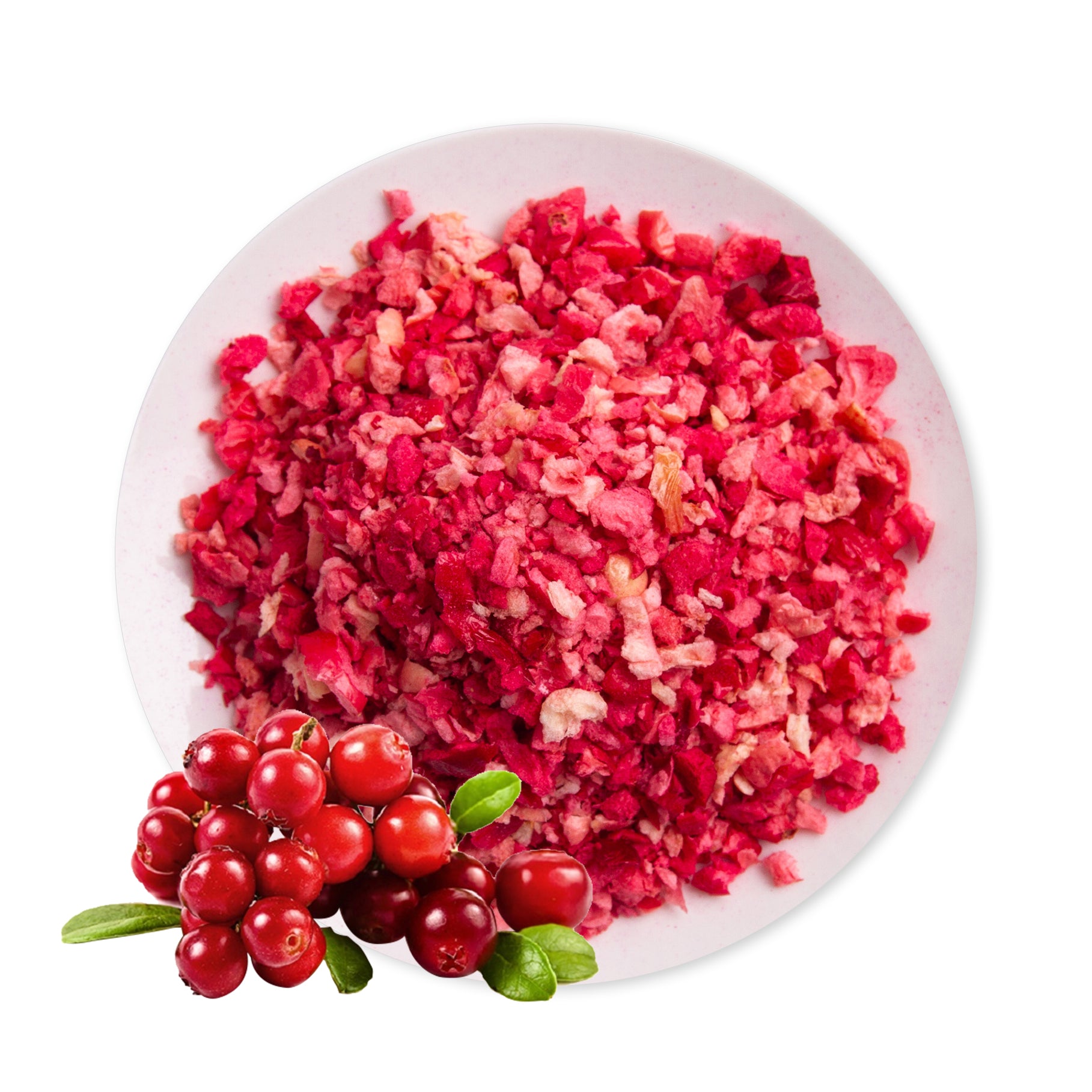 Freeze-dried cranberry Oskolki /10 Kg