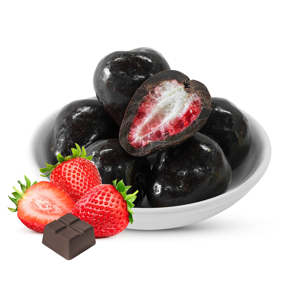 Freeze-Dried Strawberry with Dark Chocolate 10kg/ carton